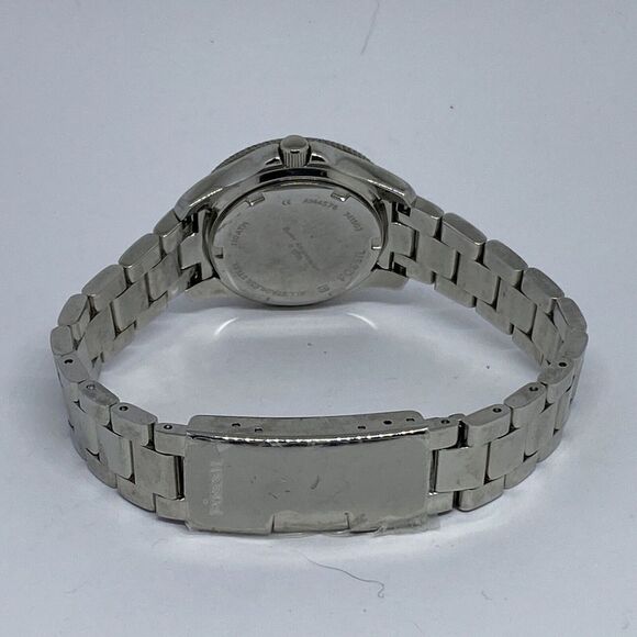 Fossil Cecile AM4576 Women Silver Stainless Steel Analog Dial Quartz Watch EY822 - Picture 10 of 12